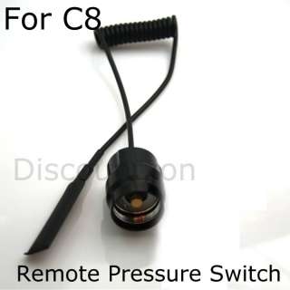 Remote Pressure Switch for Ultrafire C8 C2 CREE Q5 R5 T6 LED Torch 