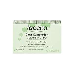  Aveeno Clear Complexion Cleansing Bar 3.5oz Health 