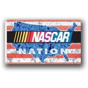   NIB NASCAR Racing NASCAR 3x5 Banner Flag & Grommets
