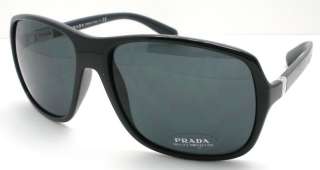 Prada SPR 07N 1AB 1A1 61 Black New Authentic Sunglasses  
