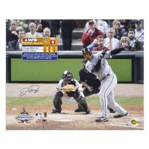  Jermaine Dye Chicago White Sox 16x20 Autographed 
