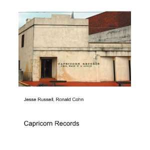  Capricorn Records Ronald Cohn Jesse Russell Books