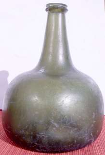   GLASS SHIPWRECK ENGLISH MALLET ONION BOTTLE FOUND in FLORIDA  
