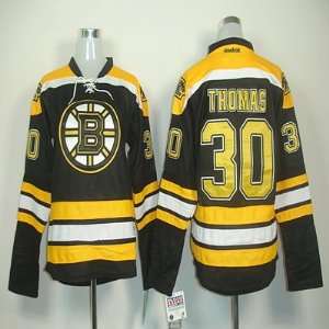  Reebok Boston Bruins Tim Thomas Premier Home Jersey size 