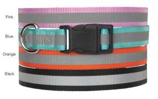 bright colors are stylish and safe reflective collars for dogs