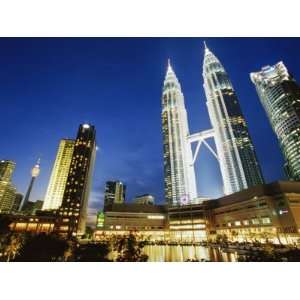 Petronas Twin Towers, Kuala Lumpur, Malaysia, Southeast Asia 