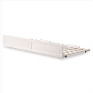 Twin Atlantic Furniture Underbed Raised Panel Trundle in White