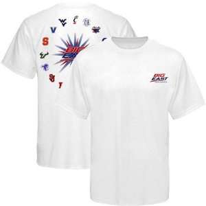 Big East Conference White All School T shirt