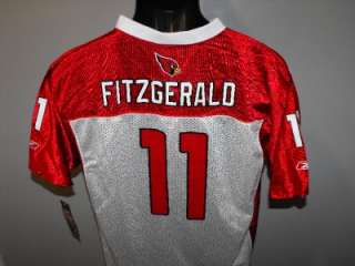 NEW Larry Fitzgerald Arizona Cardinals REEBOK YOUTH XLarge XL 18 20 