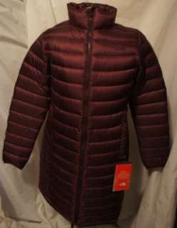 North Face Womens EAST VILLAGE XL Jacket Down Squid RED  
