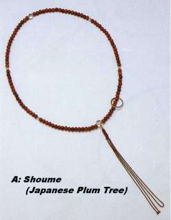 Zen type JUZU Buddhist rosary beads [Shoume or Shitan]  