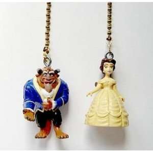   Beast Princess and Prince 3 D Figure Light Lamp or Ceiling Fan Pull