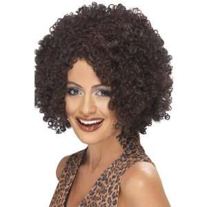  Girl Power Scary Spice Brown Afro Wig Toys & Games