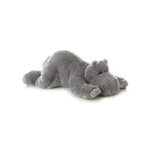  Henry Hippo Tushies 28 Stuffed Animal   by Aurora Toys 
