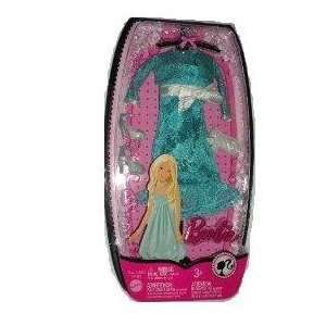  Barbie Fashion   Blue Lace Dress Toys & Games
