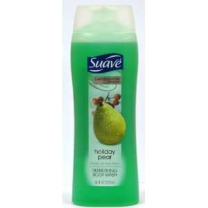 Suave Limited Edition Seasonals Holiday Pear Refreshing Body Wash, 18 