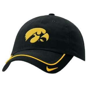  Nike Iowa Hawkeyes Black Turnstyle Hat