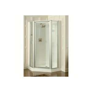   702300 D3 Memoirs Shower Door, Bright Silver