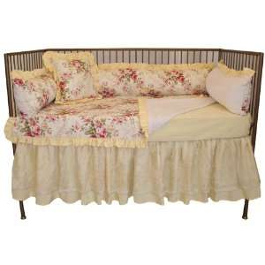  Rose Garden Girls Crib Bedding Set Baby