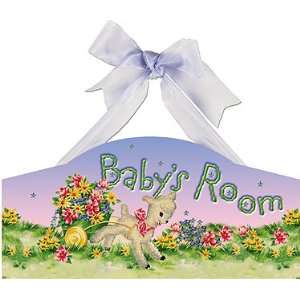  Baby Lamb Plaque Door Decor or Wall Decor Nursery Baby
