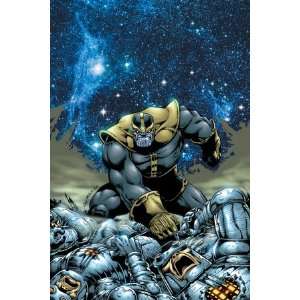    Thanos #4 Cover Thanos by Jim Starlin, 48x72