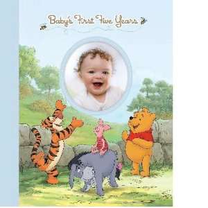   Babys First Five Years Keepsake Record Book with Storage Box Baby