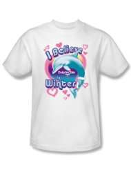 Dolphin Tale Kids T Shirt   I Believe White Tee Youth