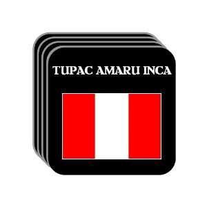  Peru   TUPAC AMARU INCA Set of 4 Mini Mousepad Coasters 