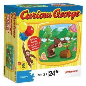 Curious George Butterfly 24 Piece Puzzle Toys & Games