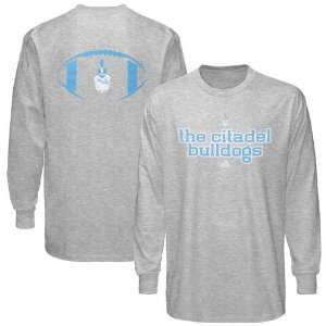  adidas Citadel Bulldogs Backfield Long Sleeve T Shirt 