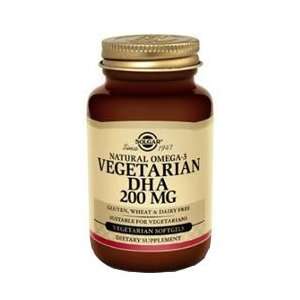  Omega 3 Vegetarian DHA 200 mg   50   Veg Softgel Health 