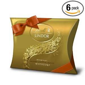 Lindor Truffles Holiday, Assorted Pillow Box, 9.3 Ounce Packages (Pack 