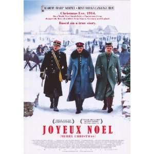  Joyeux Noël   Movie Poster   27 x 40