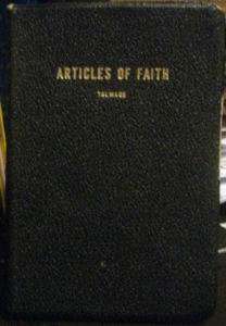 LEATHER POCKET EDITION THE ARTICLES OF FAITH by Talmage  