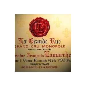  Domaine Francois Lamarche La Grand Rue Grand Cru Monopole 