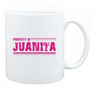  New  Property Of Juanita Retro  Mug Name