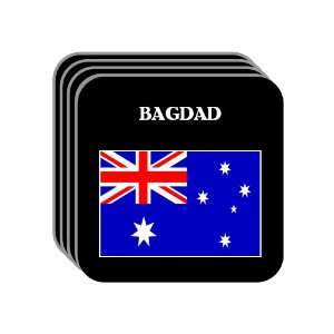  Australia   BAGDAD Set of 4 Mini Mousepad Coasters 