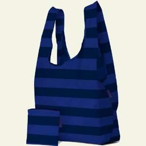  Baggu Large Reusable Shopping Bag, Blue Stripe