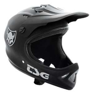TSG Junior Flat Black Staten Full Face Helmet  Sports 