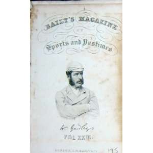  BailyS Magazine Frontispiece Portrait Sportsman 1873 
