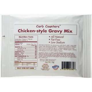  Carb Counters Gravy Mix, Chicken Style, 1 packet 
