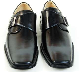 fw58/Mens Black Dress Shoes by Majestic, In Box, US 9.5  