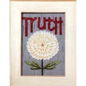  Words for Life Stitched & Beaded Kit   Truth