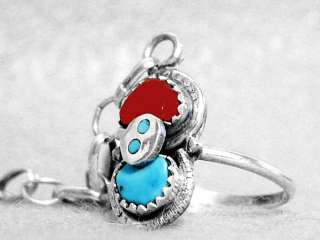   & Ring Turquoise Coral Slave Effie C Calavaza Sterling Silver  