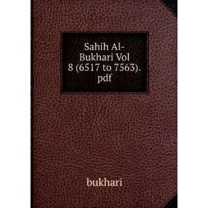  Sahih Al Bukhari Vol 8 (6517 to 7563).pdf bukhari Books