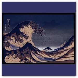 The Great Wave (Tsunami), Japanese painting c. 1830 1832 (with 