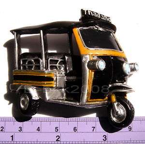 Tuk Tuk Bangkok Taxi Thailand, resin 3D Fridge Magnet  