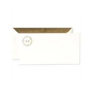  Pearl White Monarch Cards with Monogram