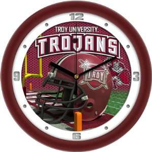 Troy Trojans Helmet 12 Wall Clock