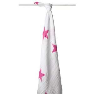    Aden and Anais   Classic Swaddle Single   Twinkle Pink Baby